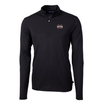 Mississippi State Cutter & Buck Ecopique Virtue Half Zip Pullover