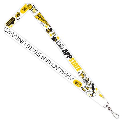 Appalachian State Julia Gash Lanyard