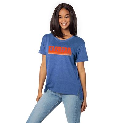 Florida University Girl Must Have Block Fade Tee