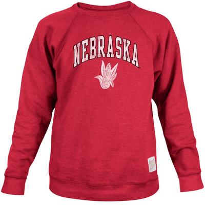 Nebraska Vault Arch Corn Husk Softee Crew